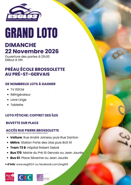 Affiche loto du 22.11.26